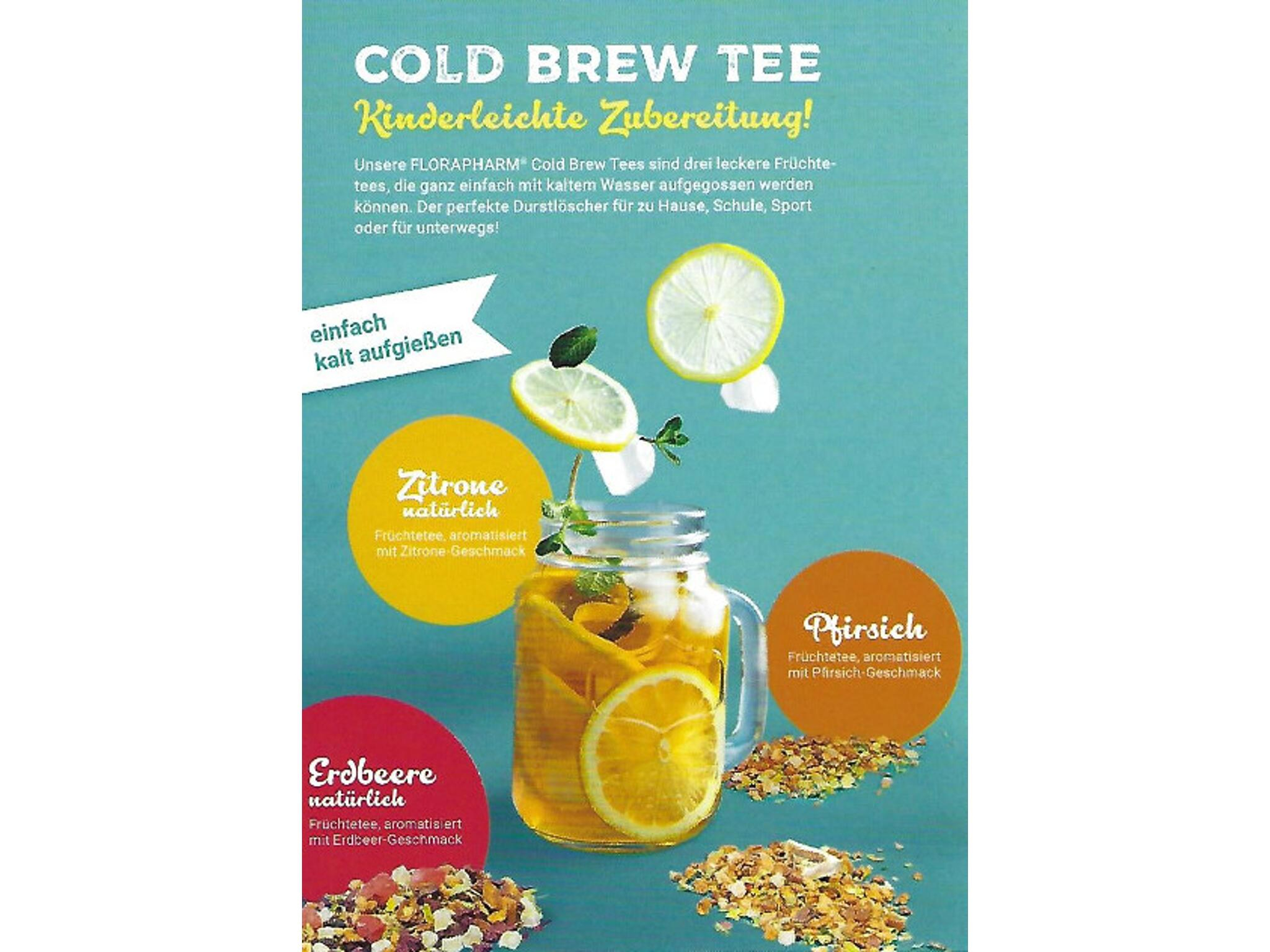 Kaltaufguss "Cold Brew" Zitrone natürlich,Früchtetee