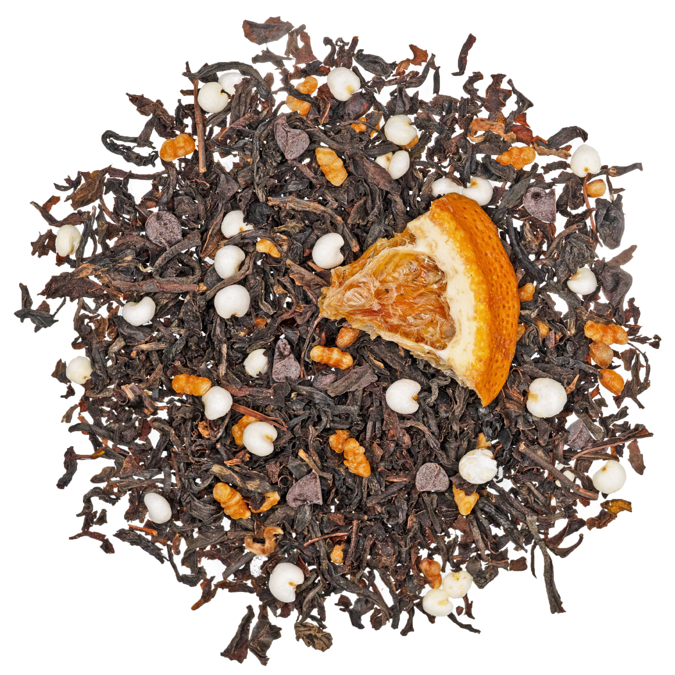 Orange Butterreis natürlich, Schwarzer Tee