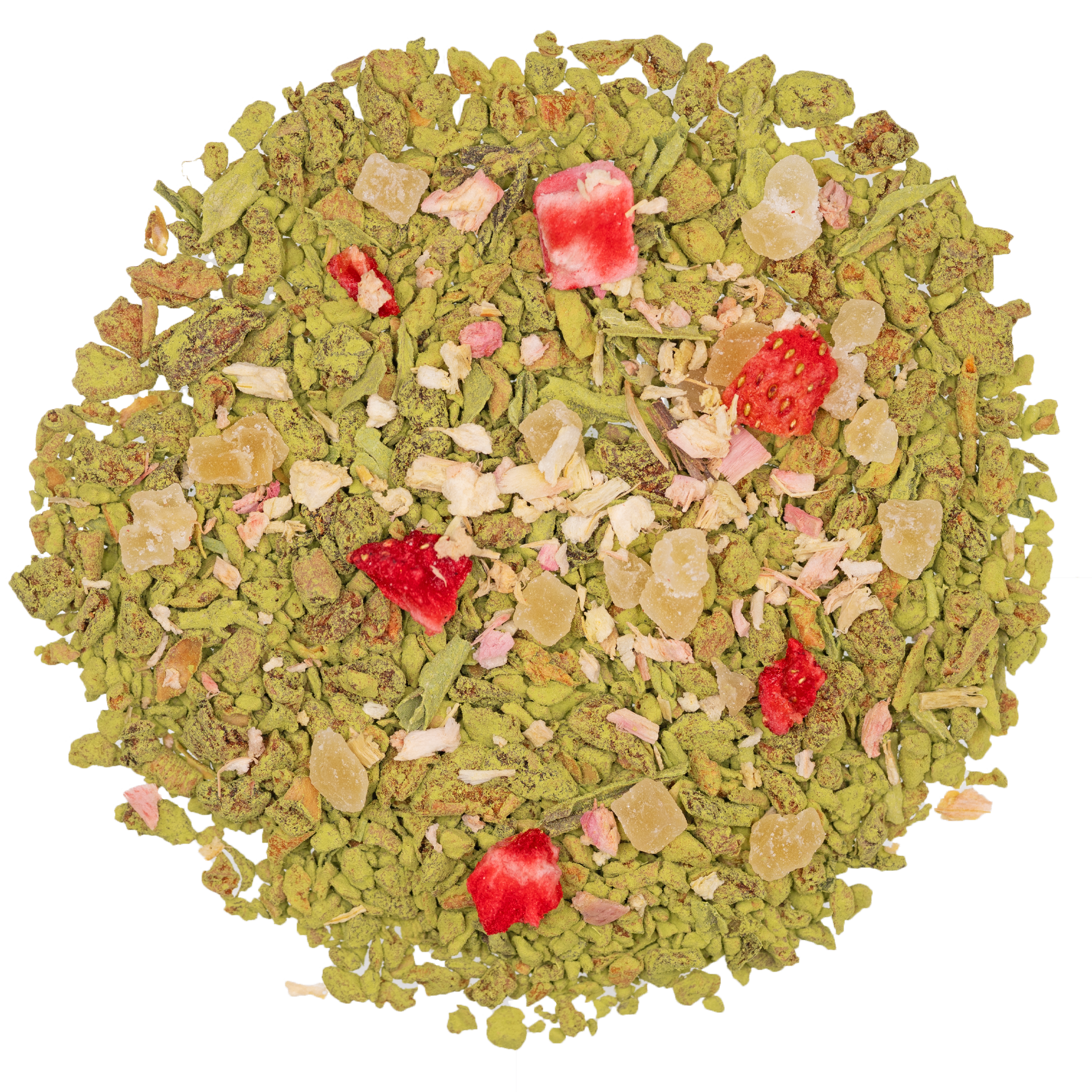 Cold Brew Matcha Strawberry natürlich, Früchtetee mit Matcha