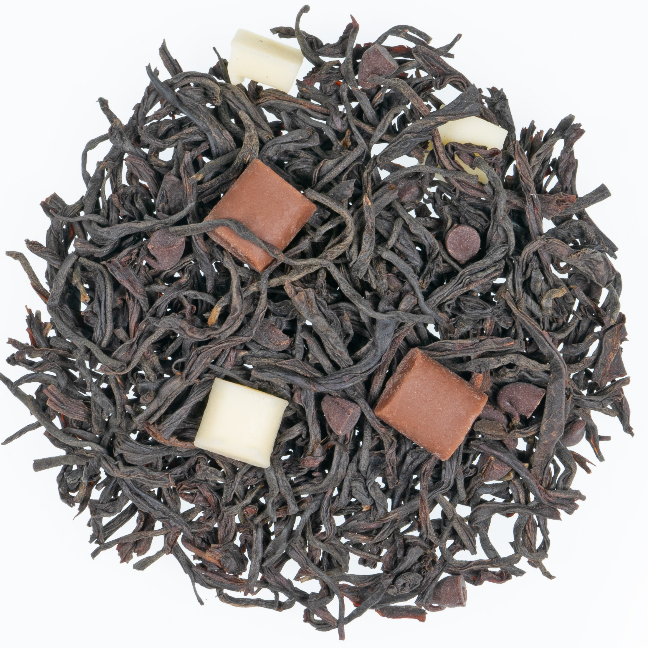 Buche de Noel, schwarzer Tee