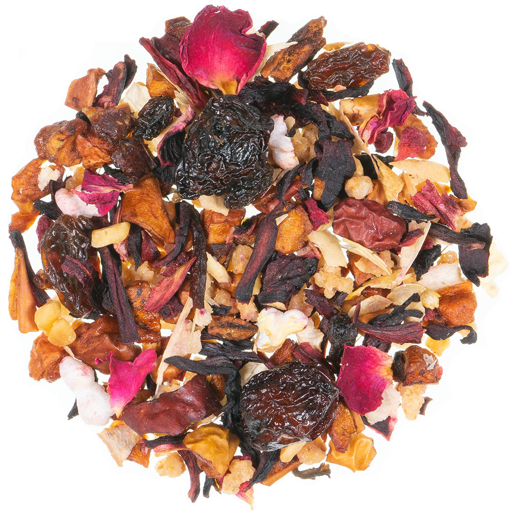 Kirsch Crumble natürlich, Früchtetee