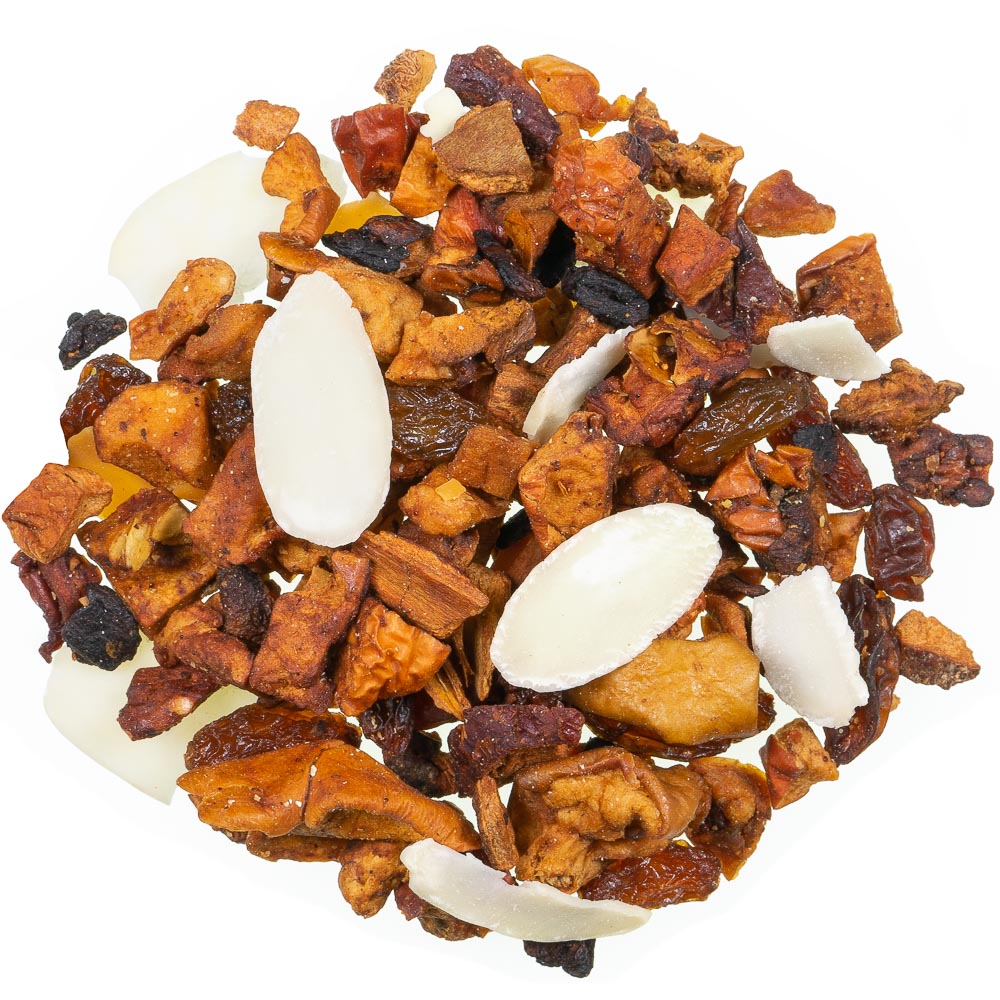 Apfelstrudel, milder Früchtetee