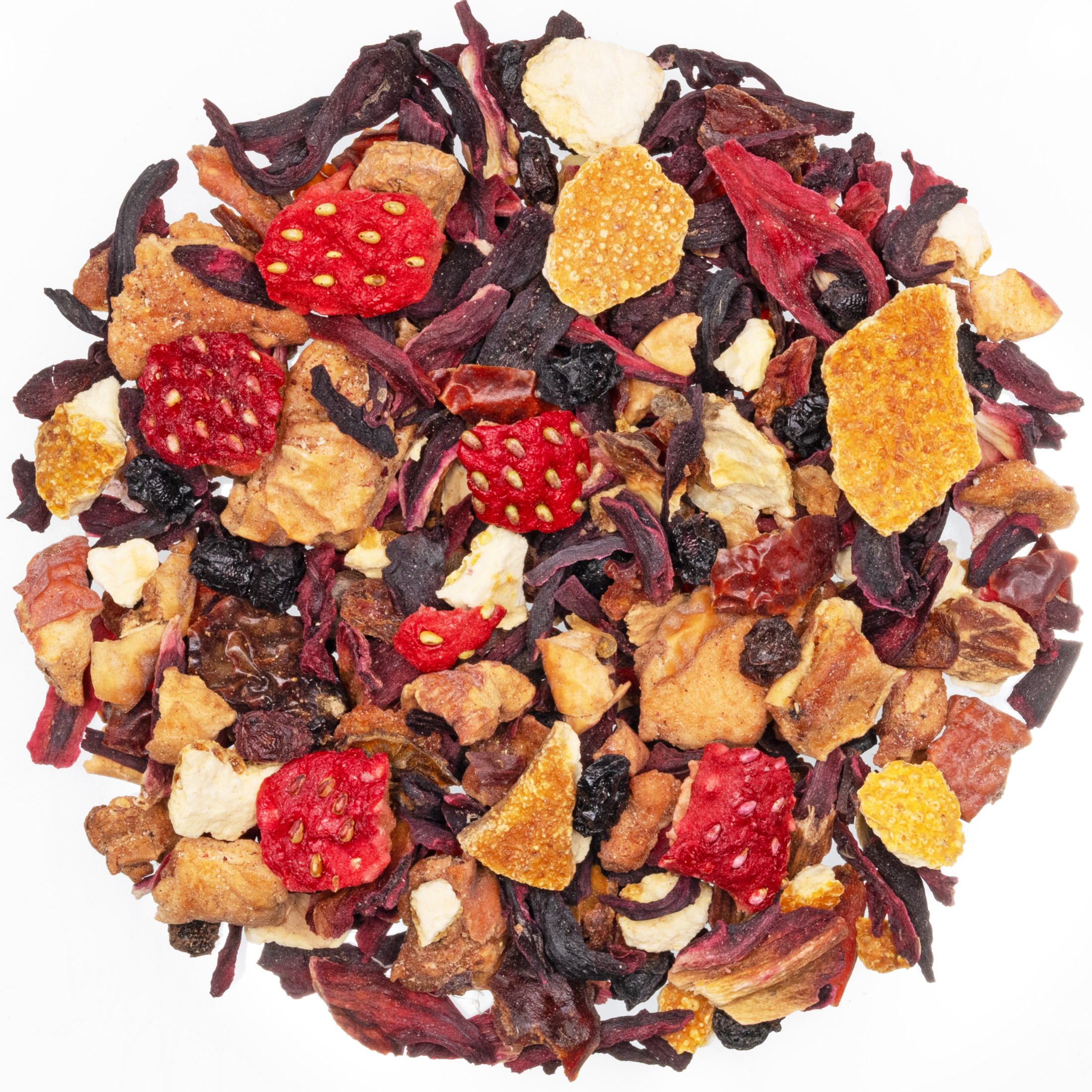 Wild nach deinem Erdbeermund, Früchtetee