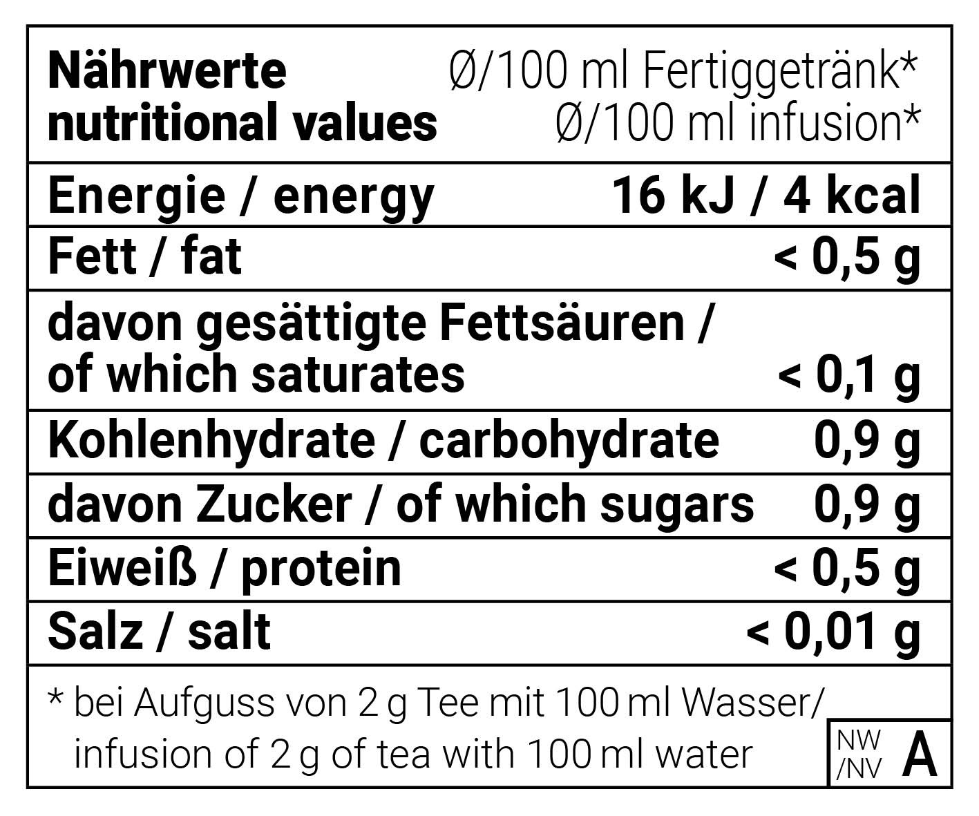 California Kiss natürlich, milder Früchtetee